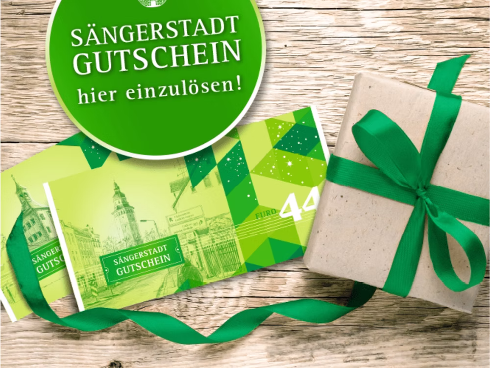 Sängerstadt-Gutschein